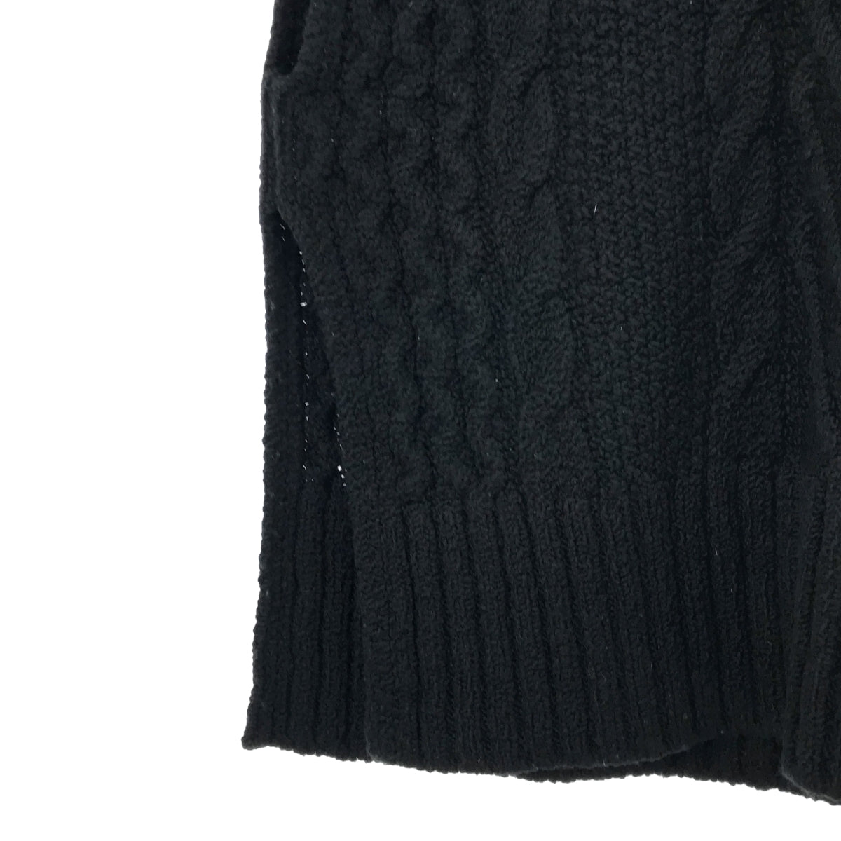 DRESSTERIOR | Cable short vest knit | 38 | Women's