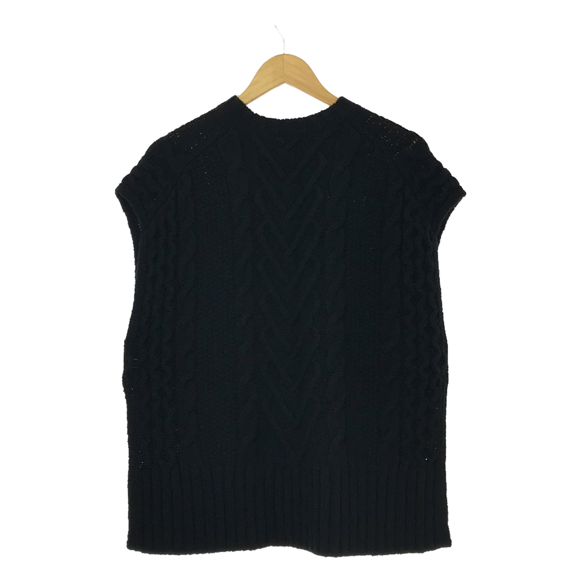 DRESSTERIOR | Cable short vest knit | 38 | Women's