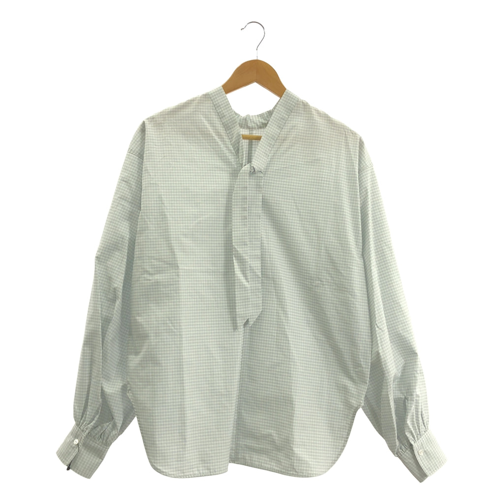 第三雜誌 | 格紋領帶襯衫 | 9碼 | 女款