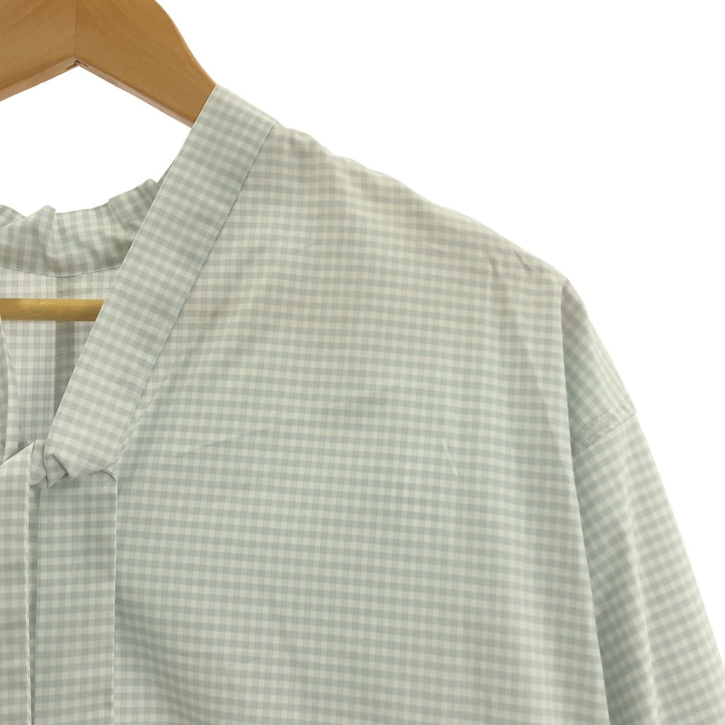 第三雜誌 | 格紋領帶襯衫 | 9碼 | 女款