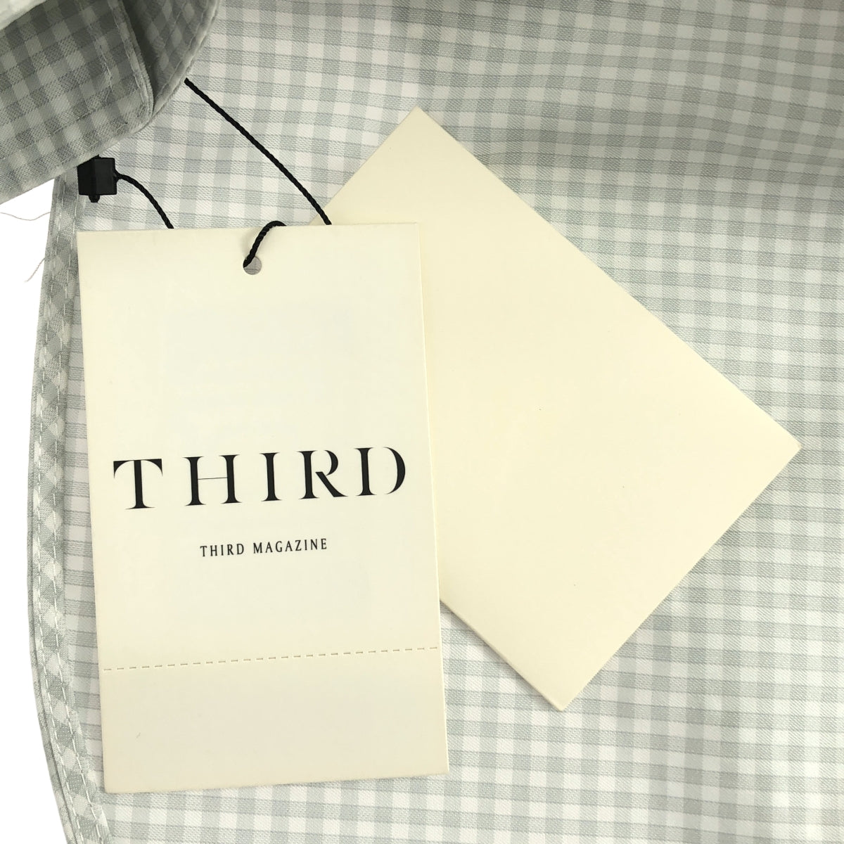 第三雜誌 | 格紋領帶襯衫 | 9碼 | 女款