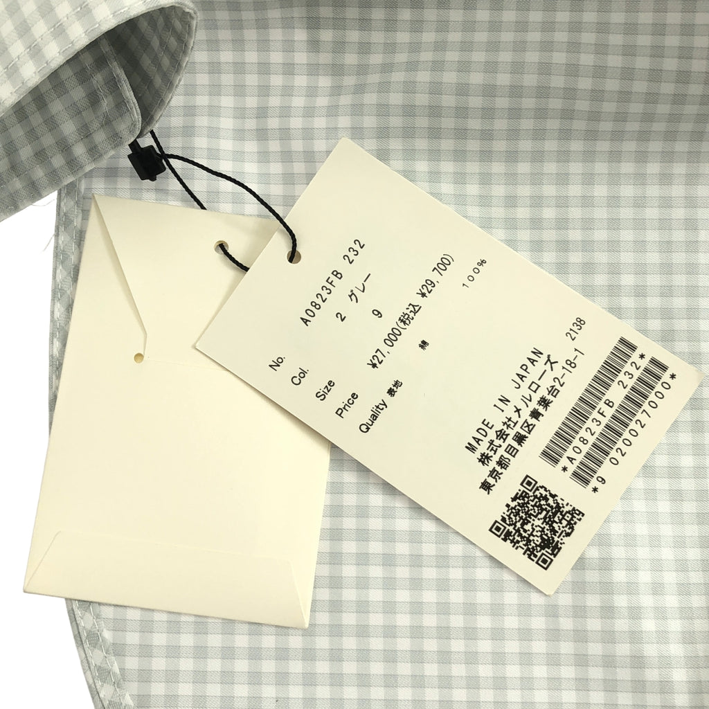 第三雜誌 | 格紋領帶襯衫 | 9碼 | 女款