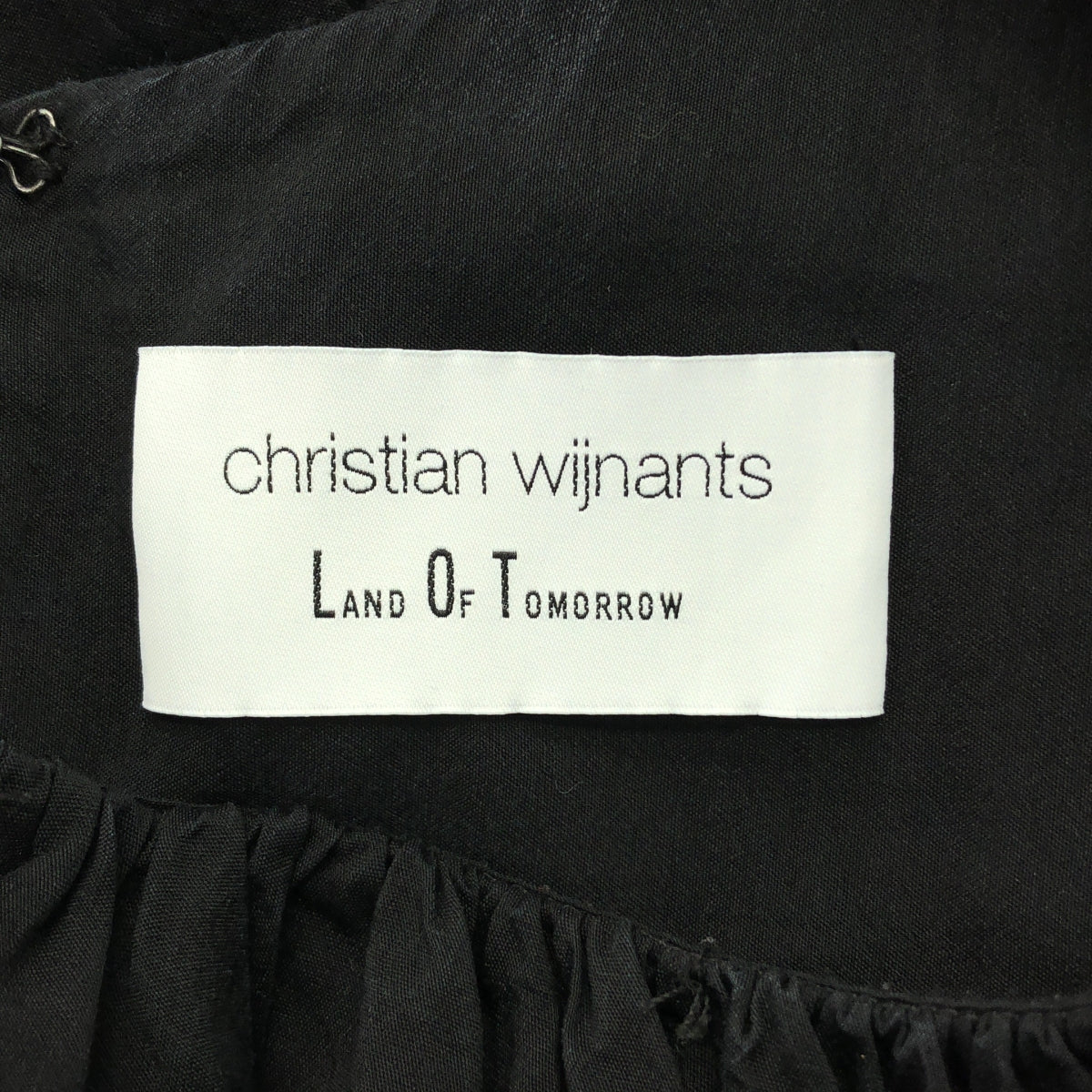 Christian Wijnants / クリスチャンワイナンツ | Land of tomorrow 別注 / ティアード ノースリーブ ワンピース | 34 | レディース