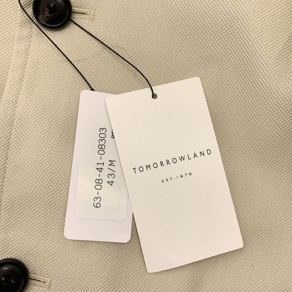 TOMORROWLAND / 투모로랜드 | 코튼 실크 블루존 재킷 | M | 남성