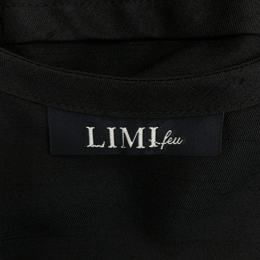 LIMI feu / リミフゥ | ドローストリング 柄ポケット ギャザー ボリューム ワンピース | S | レディース