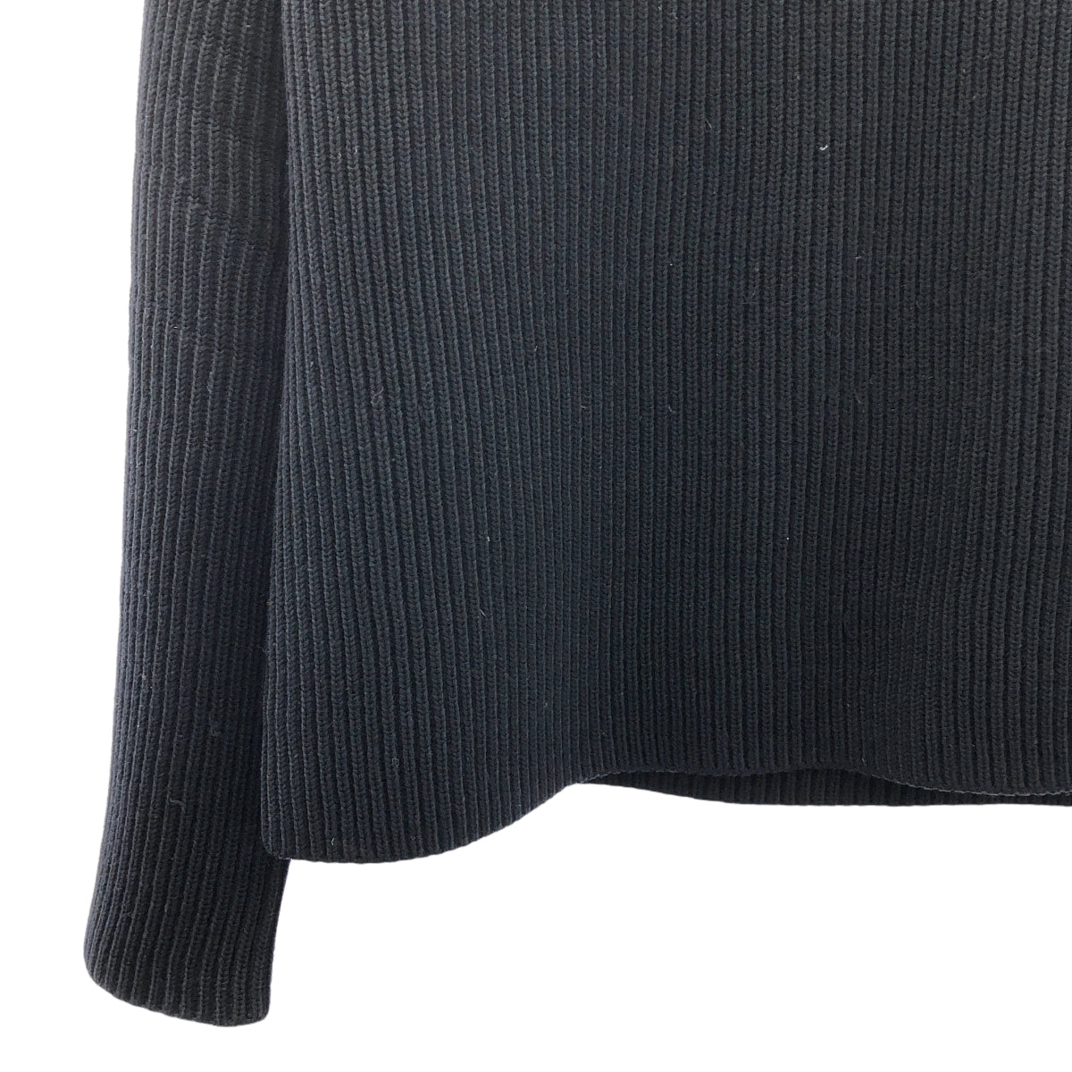AURALEE / オーラリー | SUPER FINE WOOL RIB KNIT ウールニット | 4 | ネイビー | レディース