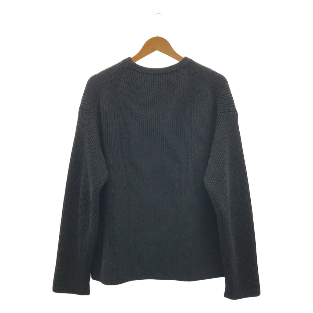AURALEE / オーラリー | SUPER FINE WOOL RIB KNIT ウールニット | 4 | ネイビー | レディース