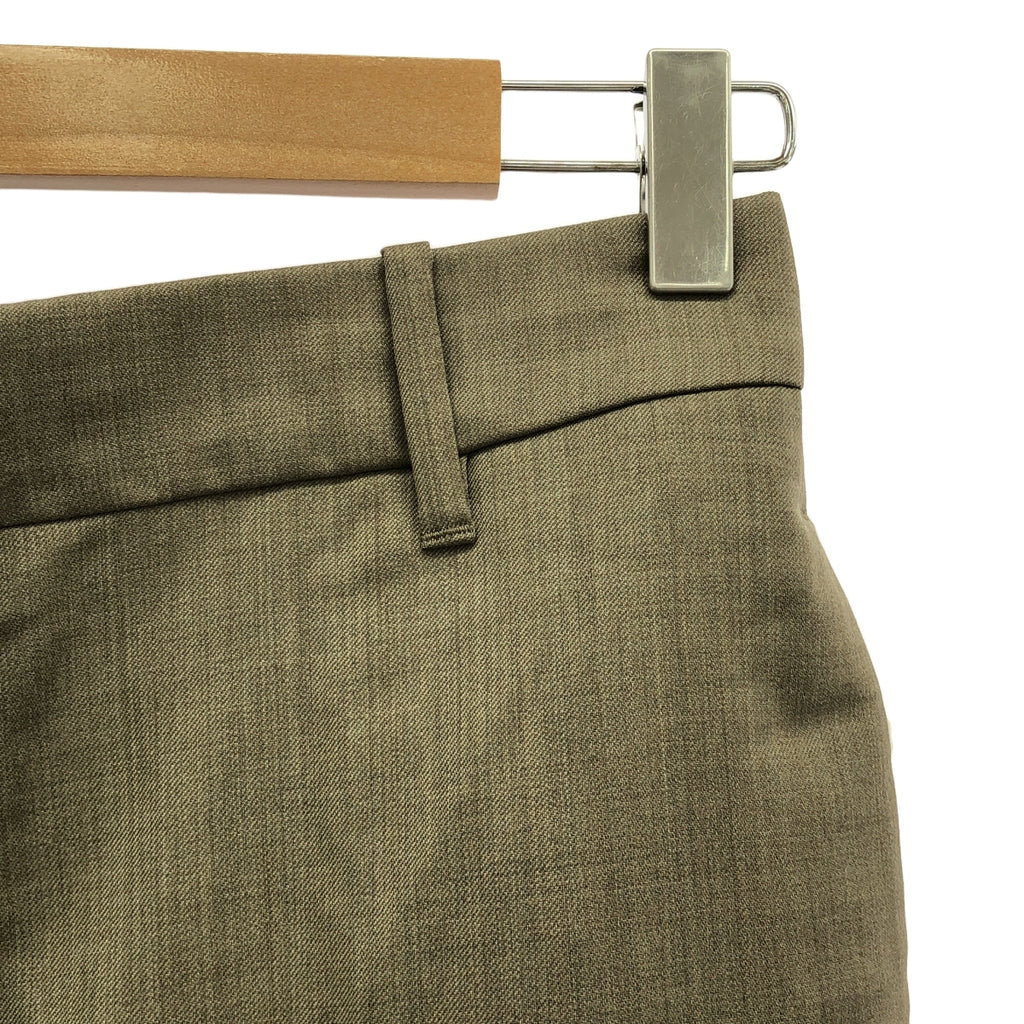 【美品】  MUSE de Deuxieme Classe / ミューズドゥーズィーエムクラス | 2024AW | 【 GOLDEN GOOSE / ゴールデングース 】LIGHT WOOL RELAXED / スラックス パンツ | 38 | ベージュ | レディース