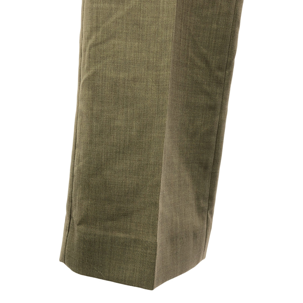 【美品】  MUSE de Deuxieme Classe / ミューズドゥーズィーエムクラス | 2024AW | 【 GOLDEN GOOSE / ゴールデングース 】LIGHT WOOL RELAXED / スラックス パンツ | 38 | ベージュ | レディース