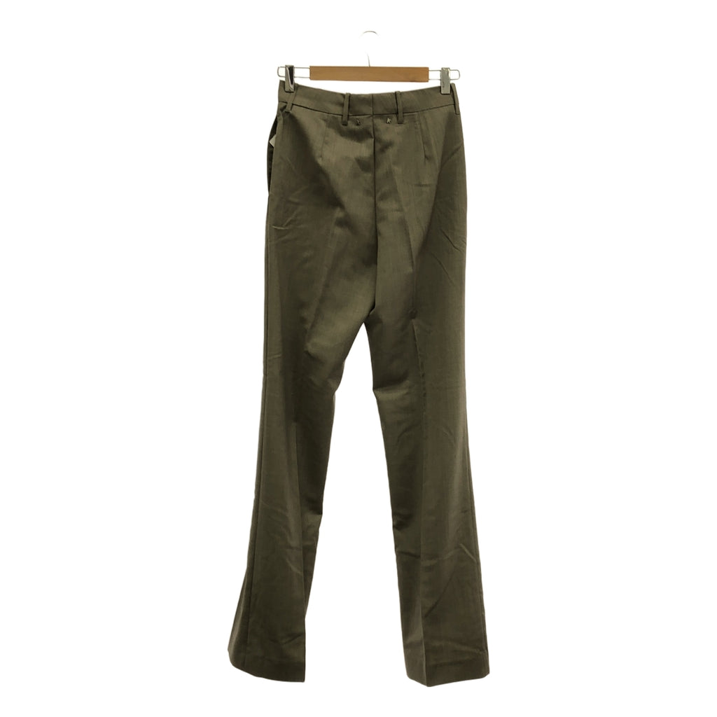 【美品】  MUSE de Deuxieme Classe / ミューズドゥーズィーエムクラス | 2024AW | 【 GOLDEN GOOSE / ゴールデングース 】LIGHT WOOL RELAXED / スラックス パンツ | 38 | ベージュ | レディース