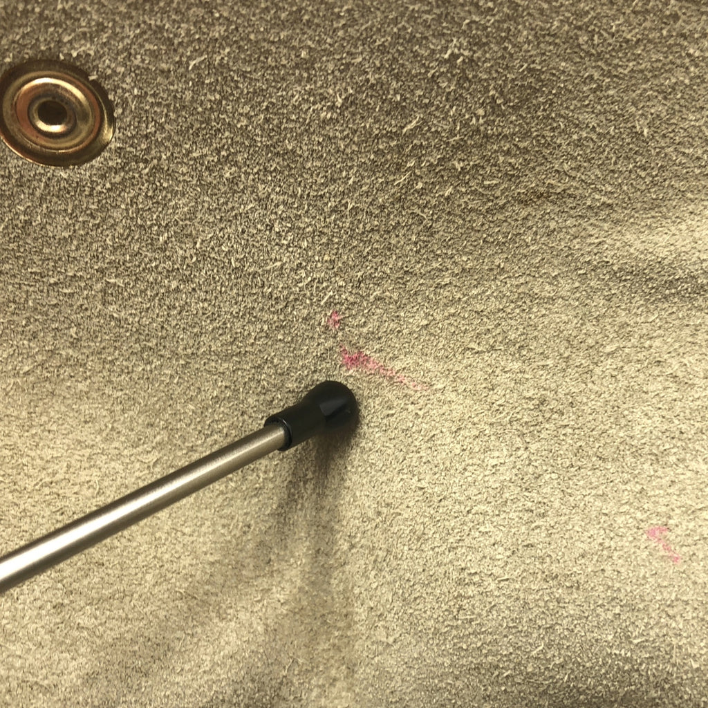 【成色極佳】ANYA HINDMARCH | 皮革鏤空笑臉手提包 | 黑色 | 女士