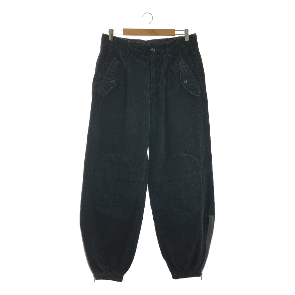 Engineered Garments / エンジニアドガーメンツ | コーデュロイ ドローストリング 裾ジップ ワイド パンツ | S | メンズ