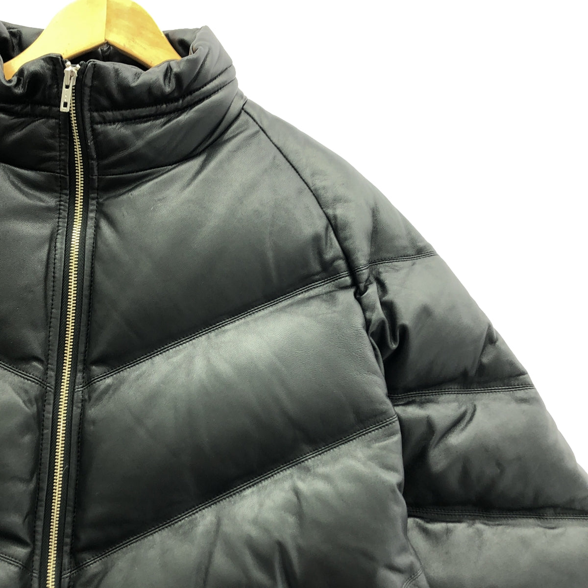 [New] WACKO MARIA | 2023AW | LEATHER DOWN JACKET -A- Leather down jacket | L | Black | Men's