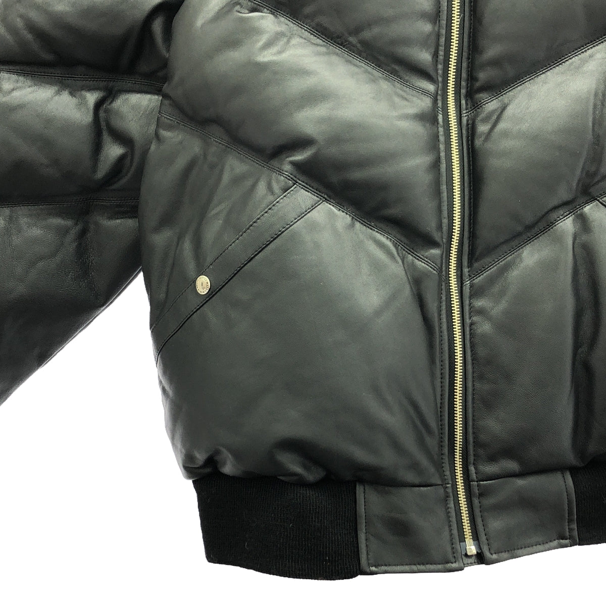 [New] WACKO MARIA | 2023AW | LEATHER DOWN JACKET -A- Leather down jacket | L | Black | Men's