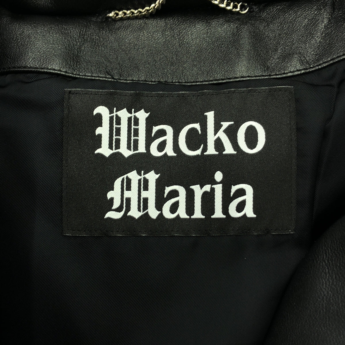 【新品】  WACKO MARIA / ワコマリア | 2023AW | LEATHER DOWN JACKET -A- レザーダウンジャケット | L | ブラック | メンズ