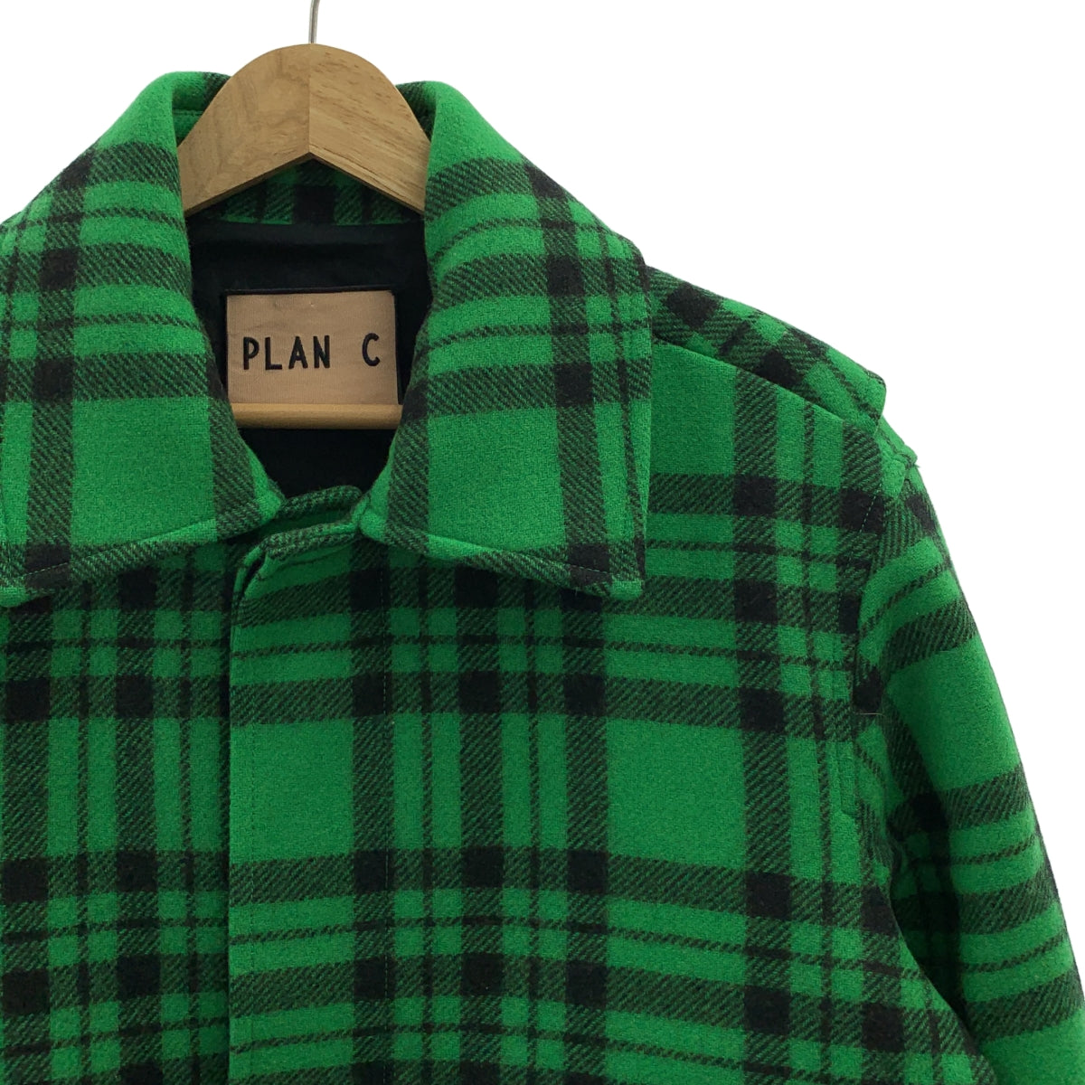 Plan C / 플랜시 | 울 체크 재킷 | 38 | 여성