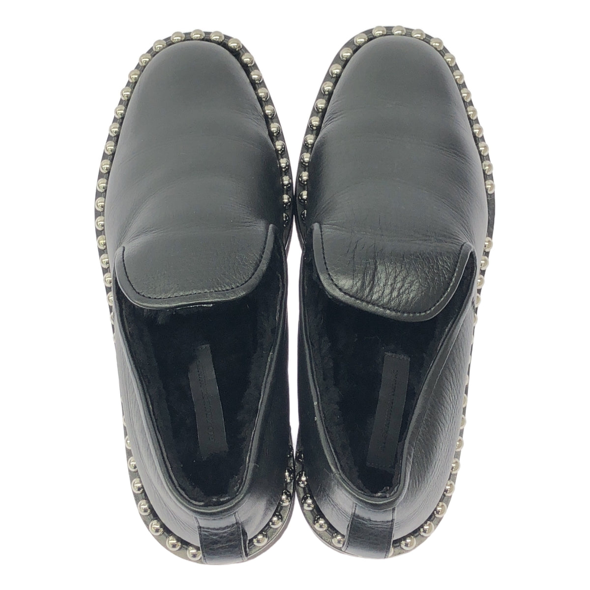 ALEXANDER WANG / アレキサンダーワン | ビジュー厚底スニーカー | 37 1/2 | ブラック | レディース