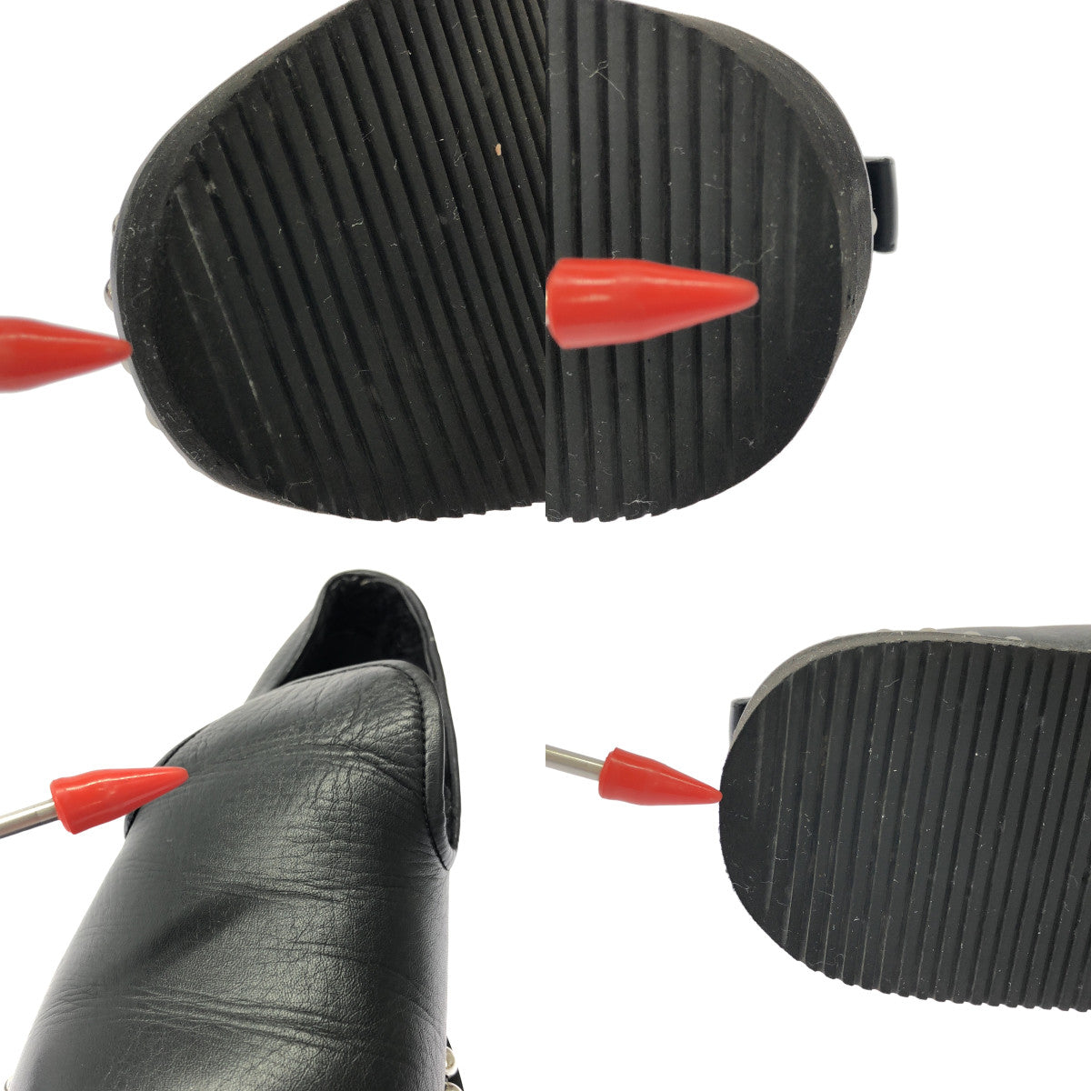 ALEXANDER WANG / 알렉산더 원 | 비주 두꺼운 스니커즈 | 37 1/2 | 블랙 | 여성