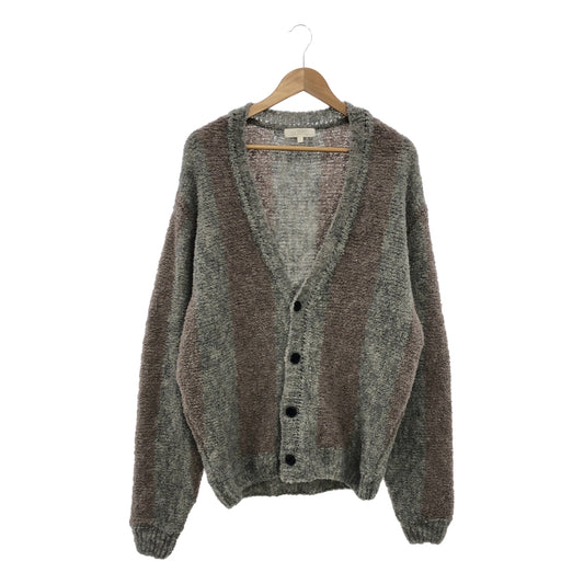 mfpen / mfpen | 2022AW | sports cardigan biscuit stripe / organic wool knit sports cardigan | M | men's