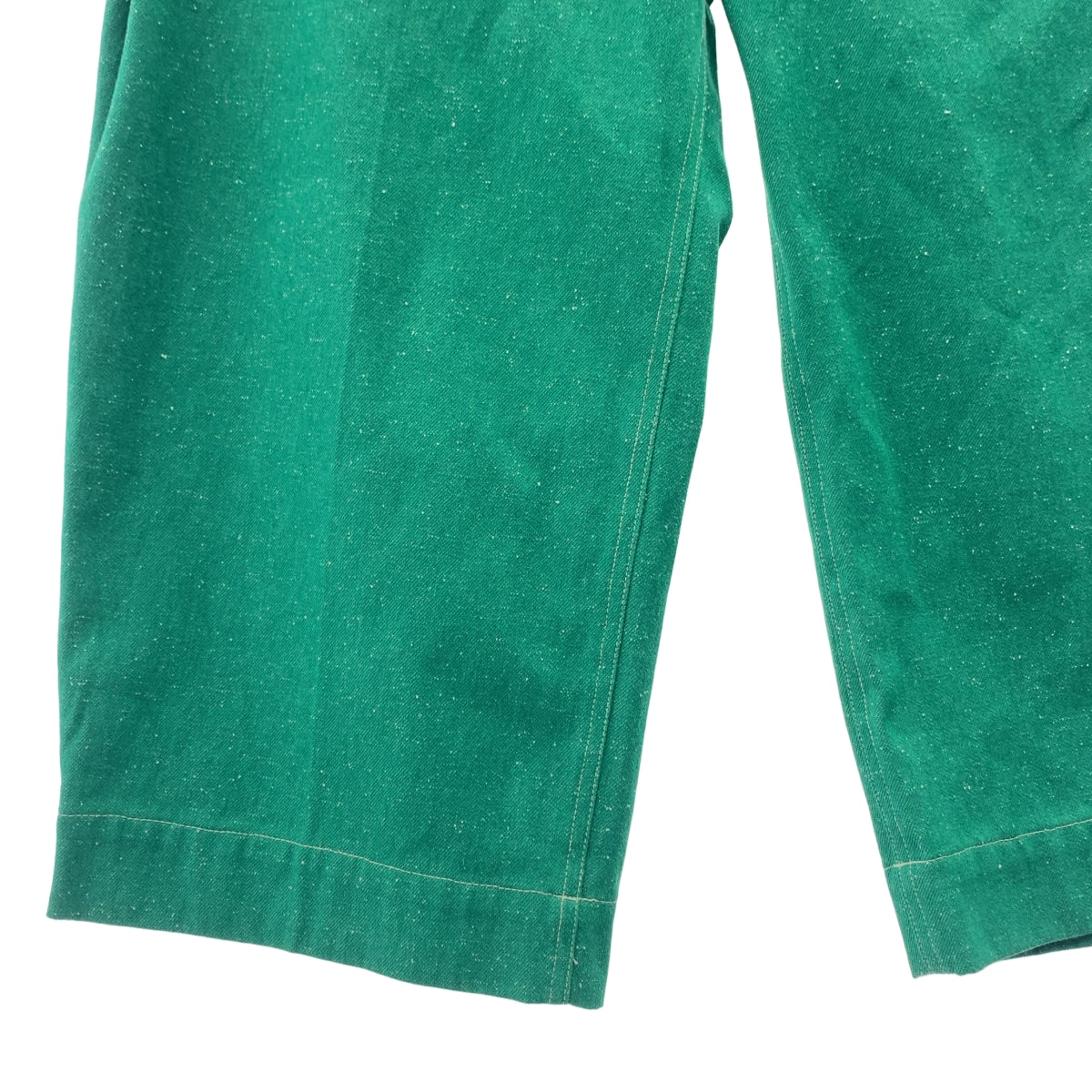 SHINYA KOZUKA | 2023SS | Nep 寬版錐形褲 | M | 綠色 | 男款