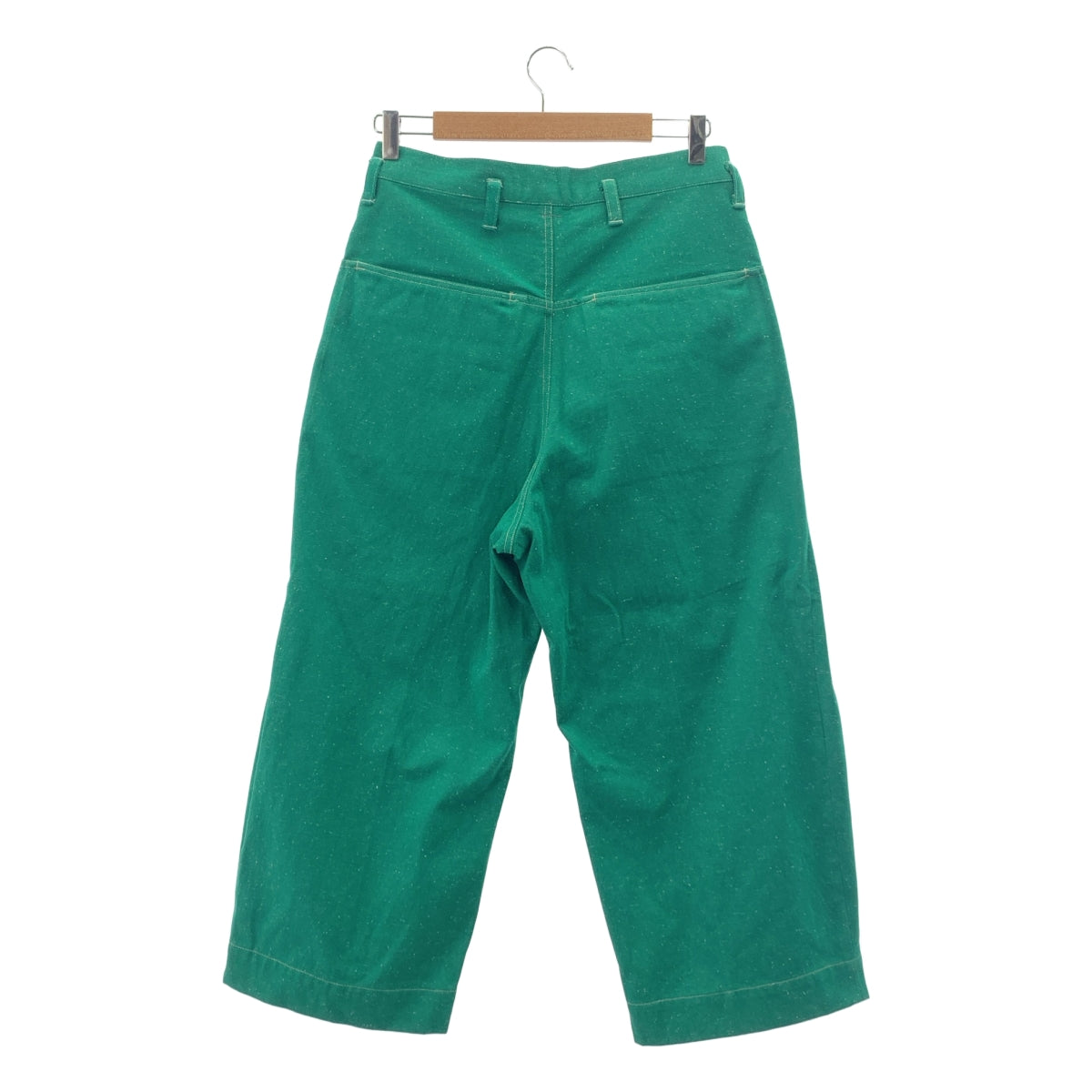 SHINYA KOZUKA | 2023SS | Nep 寬版錐形褲 | M | 綠色 | 男款