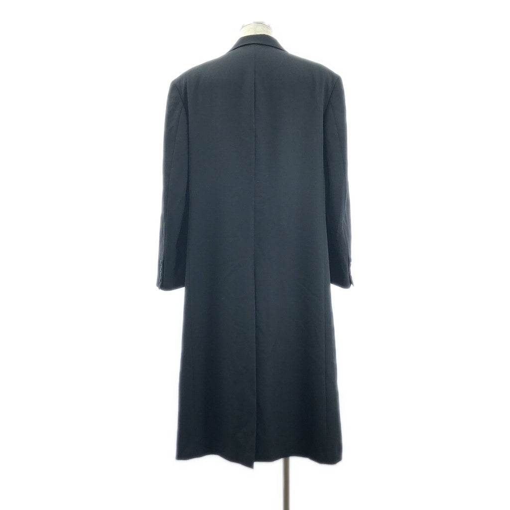 【美品】  YOHJI YAMAMOTO POUR HOMME / ヨウジヤマモトプールオム | 2023AW | K-5ポケットロングJKT コート / 総裏地 | 1 | ブラック | メンズ