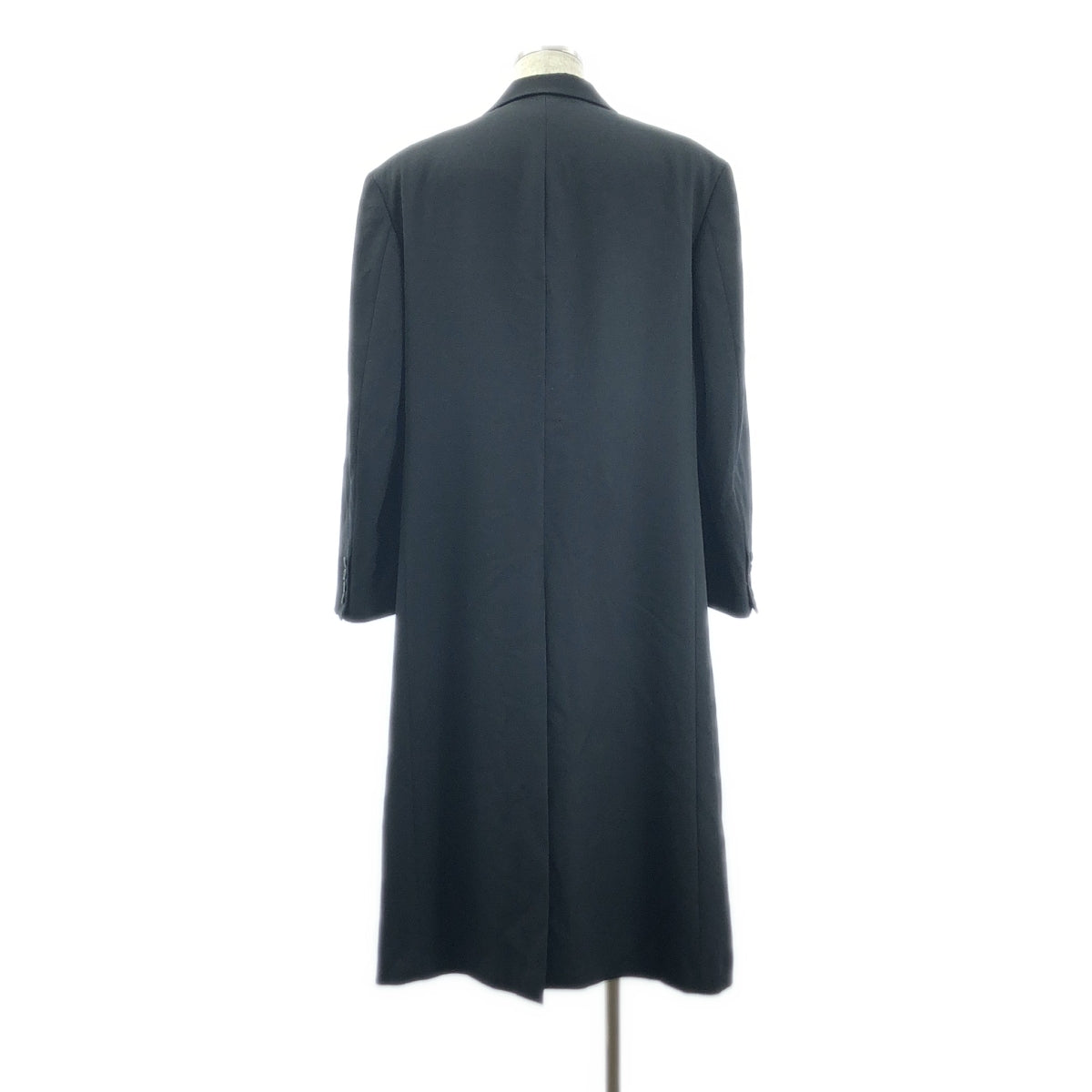 【美品】  YOHJI YAMAMOTO POUR HOMME / ヨウジヤマモトプールオム | 2023AW | K-5ポケットロングJKT コート / 総裏地 | 1 | ブラック | メンズ
