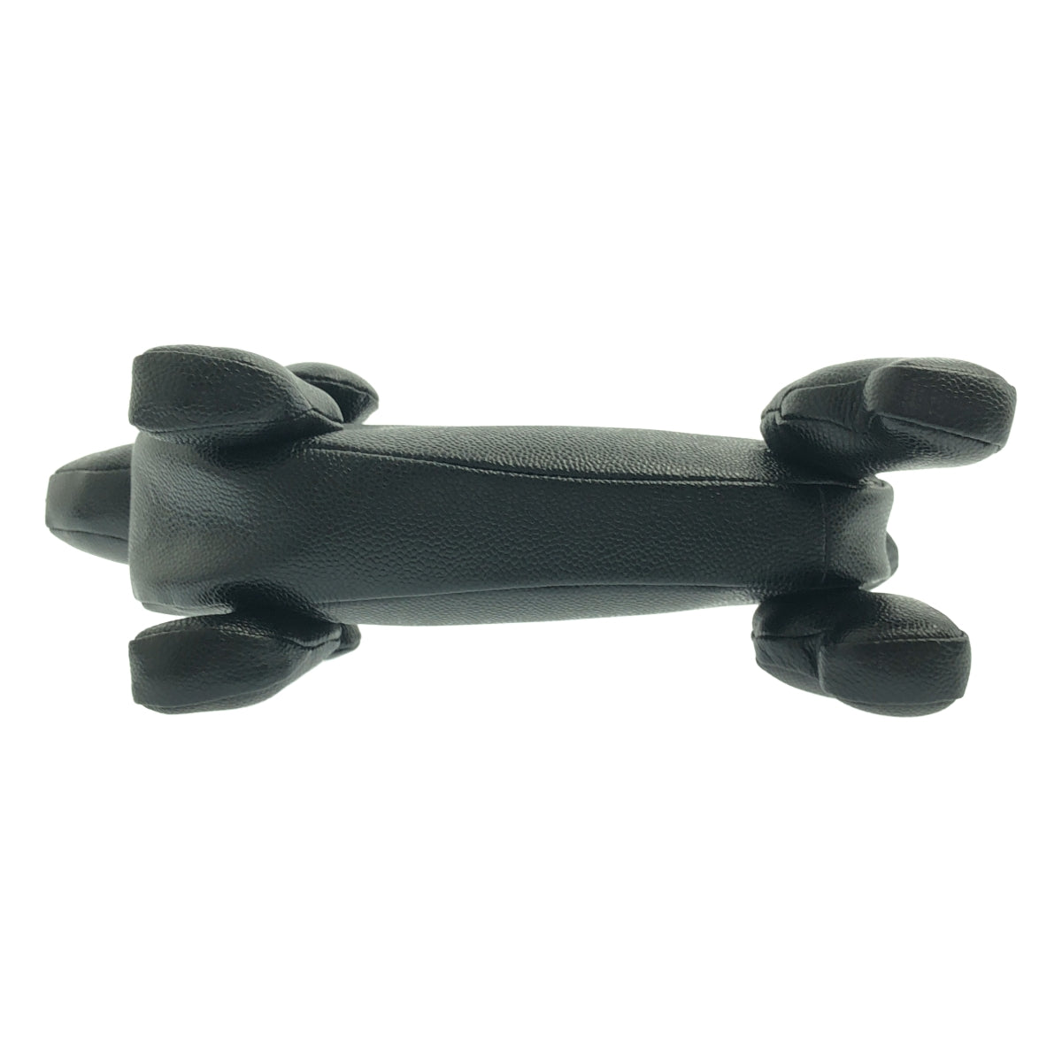 【成色極佳】THOM BROWNE | 鵝卵石紋迷你 Hector 小狗手提包 | 黑色 | 女士