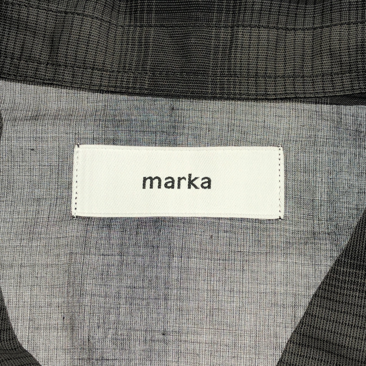 marka / マーカ | 2025SS | CHECK CHECKERED S/S SHIRT / オープンカラー シャツ | 2 | メンズ