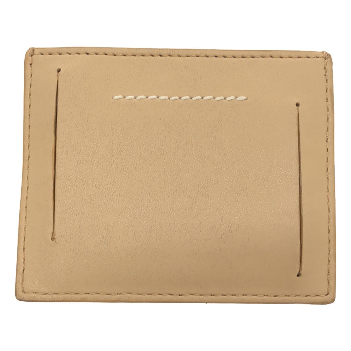 MM6 Maison Margiela | Logo leather card case |