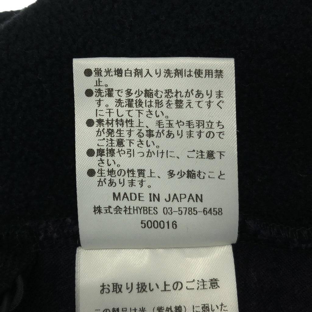 ETRE TOKYO / エトレトウキョウ | ドロスト ヘム エコフリース ハーフジップ プルオーバー | F |