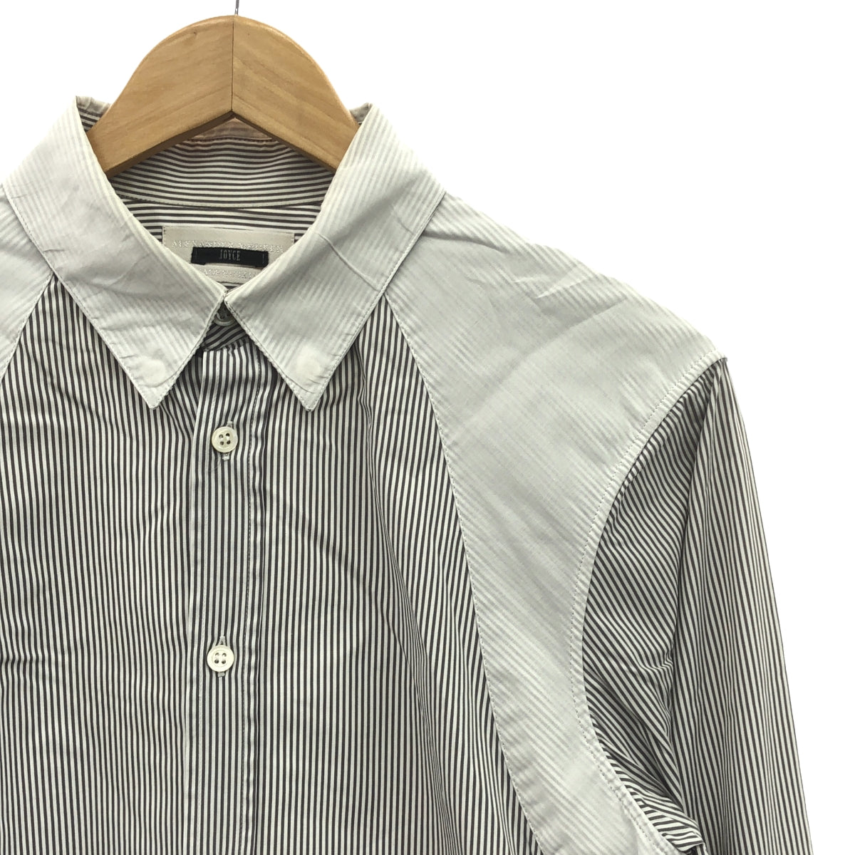 ALEXANDER MCQUEEN | Cotton striped button-down shirt | Size 48 | Men's