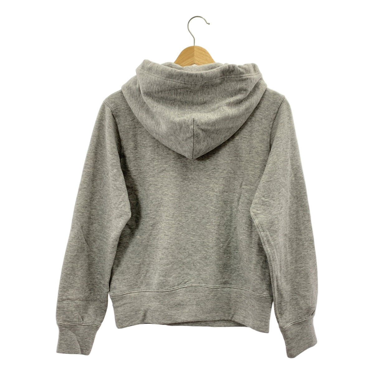 【미품】 PLAY COMME des GARCONS / 플레이 콤 데 갤슨 | AD2023 / 9 | 하트로고 패치 후디 | S | 그레이 | 여성