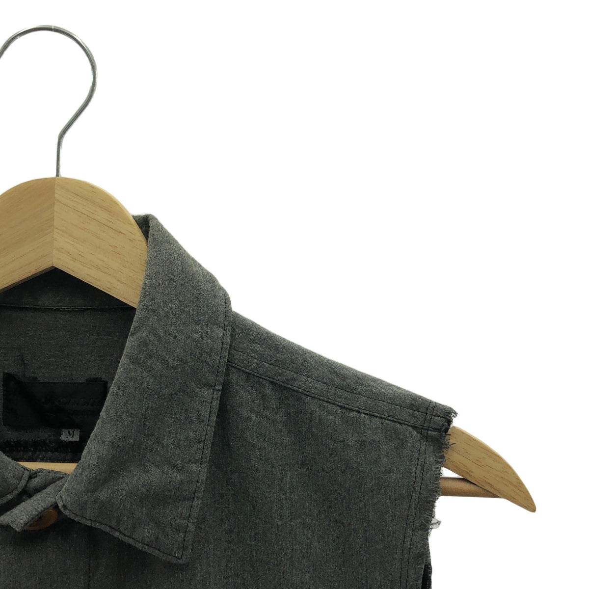 robe de chambre COMME des GARCONS / ローブドシャンブルコムデギャルソン | 2003SS | 製品染め 裁断 コットン混 ベスト | M | レディース