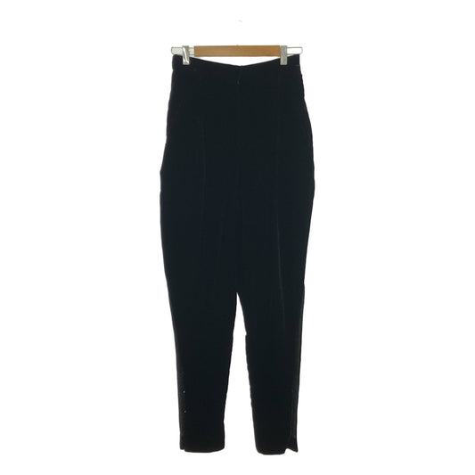 CHANEL | Velvet Coco Mark Jodhpur Pants | Size 38 | Women's