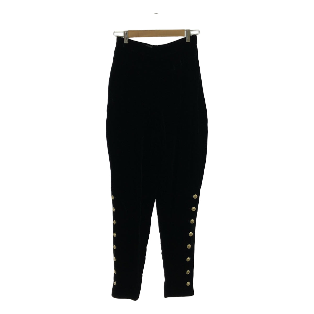 CHANEL | Velvet Coco Mark Jodhpur Pants | Size 38 | Women's