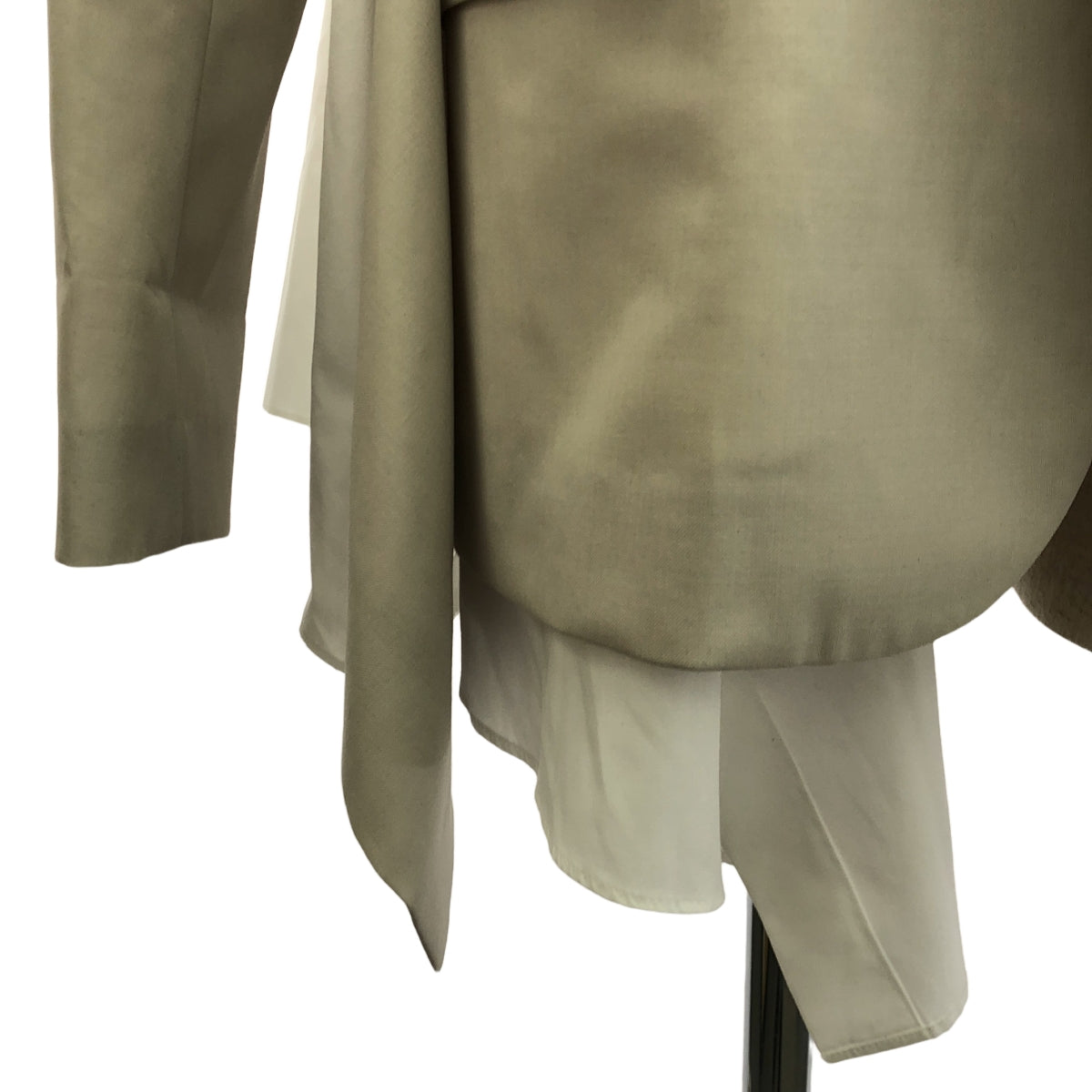 sacai / Sacai | 2024秋冬 |西裝 x 棉府綢夾克 | 2 |本色 |女性的