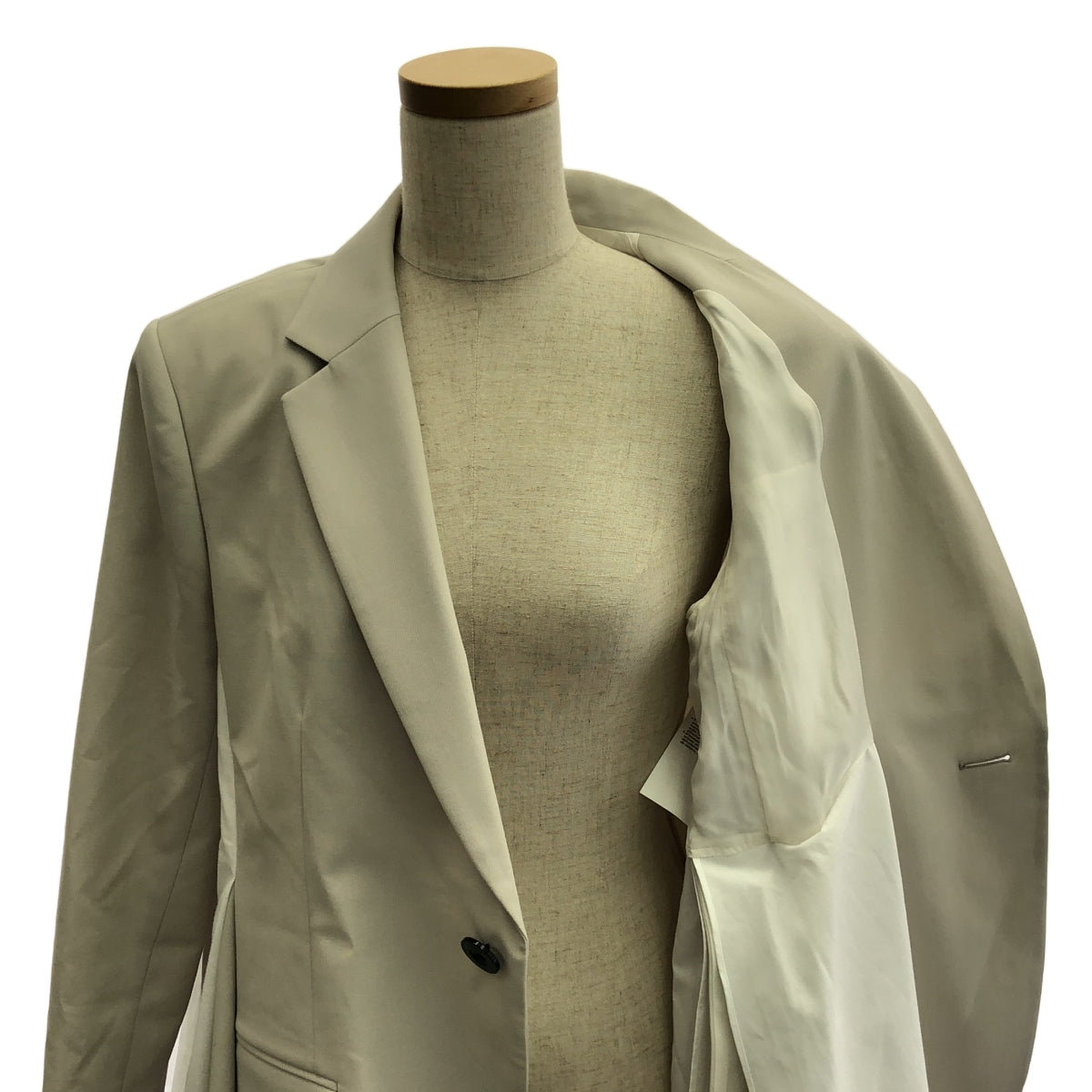 sacai / Sacai | 2024秋冬 |西裝 x 棉府綢夾克 | 2 |本色 |女性的