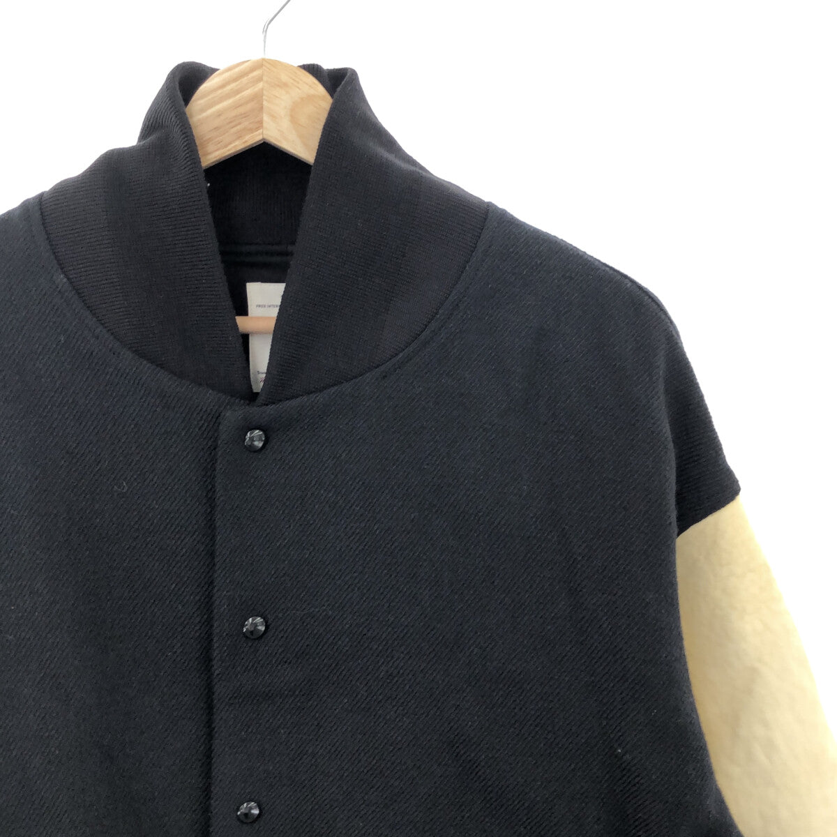 【美品】  visvim / ビズビム | 2022AW | VARSITY JKT ジャケット | 4 | BLACK | メンズ