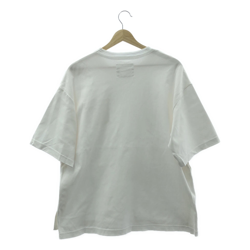 sacai / 사카이 | 2023SS | Cotton Jersey T-Shirt 코튼 로고 자수 포켓 T 셔츠 | 3 | 남성