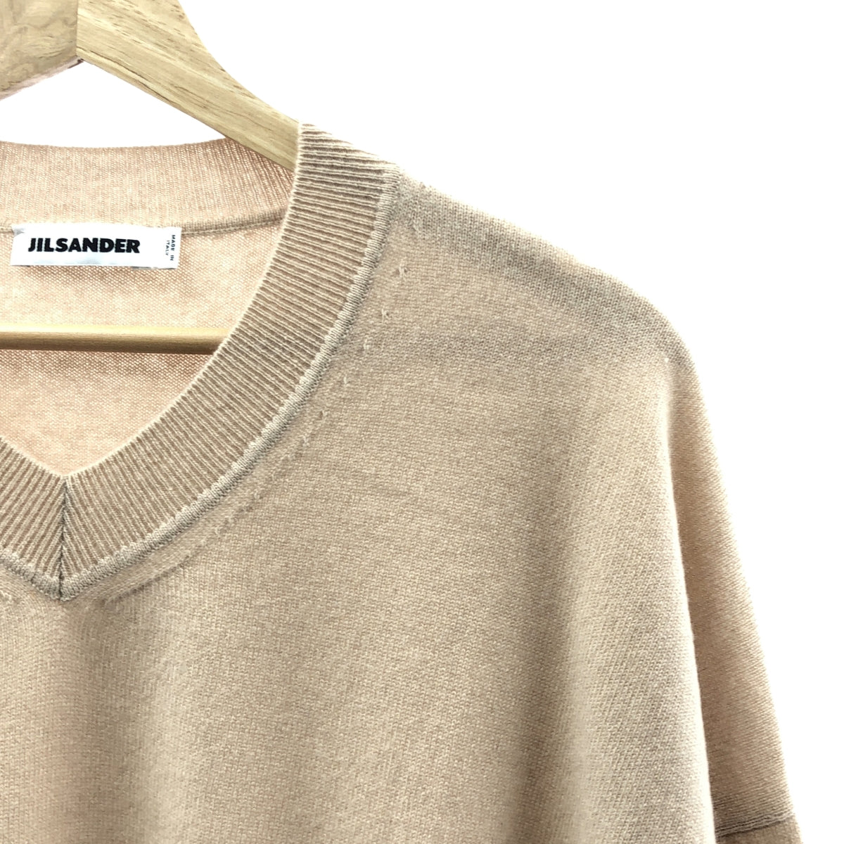 JIL SANDER | V領羊絨針織衫 | S尺寸 | 女款