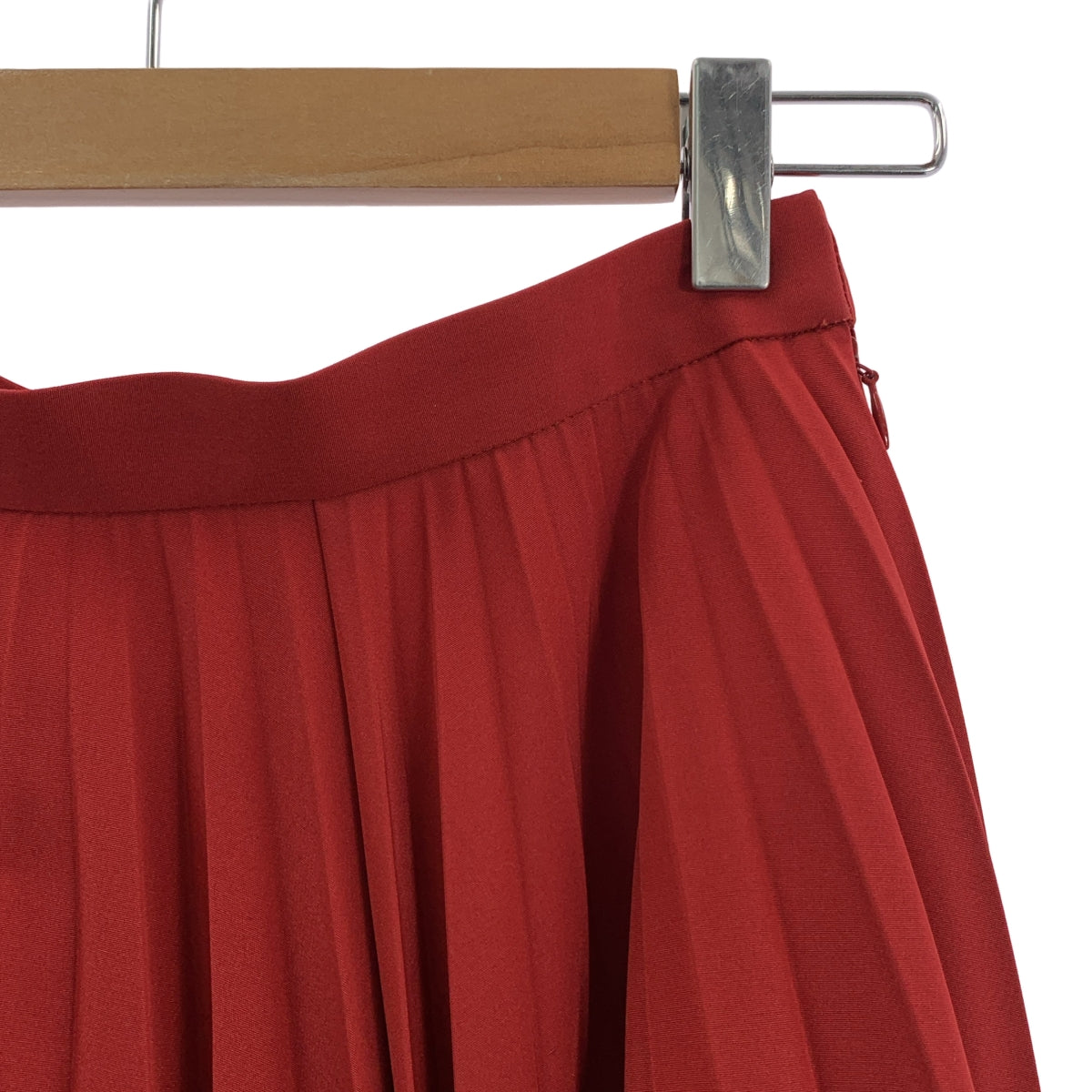 JUNYA WATANABE COMME des GARCONS / 준야와타나베 | 2016AW | 주름 가공 롱 스커트 | XS | 레드 |