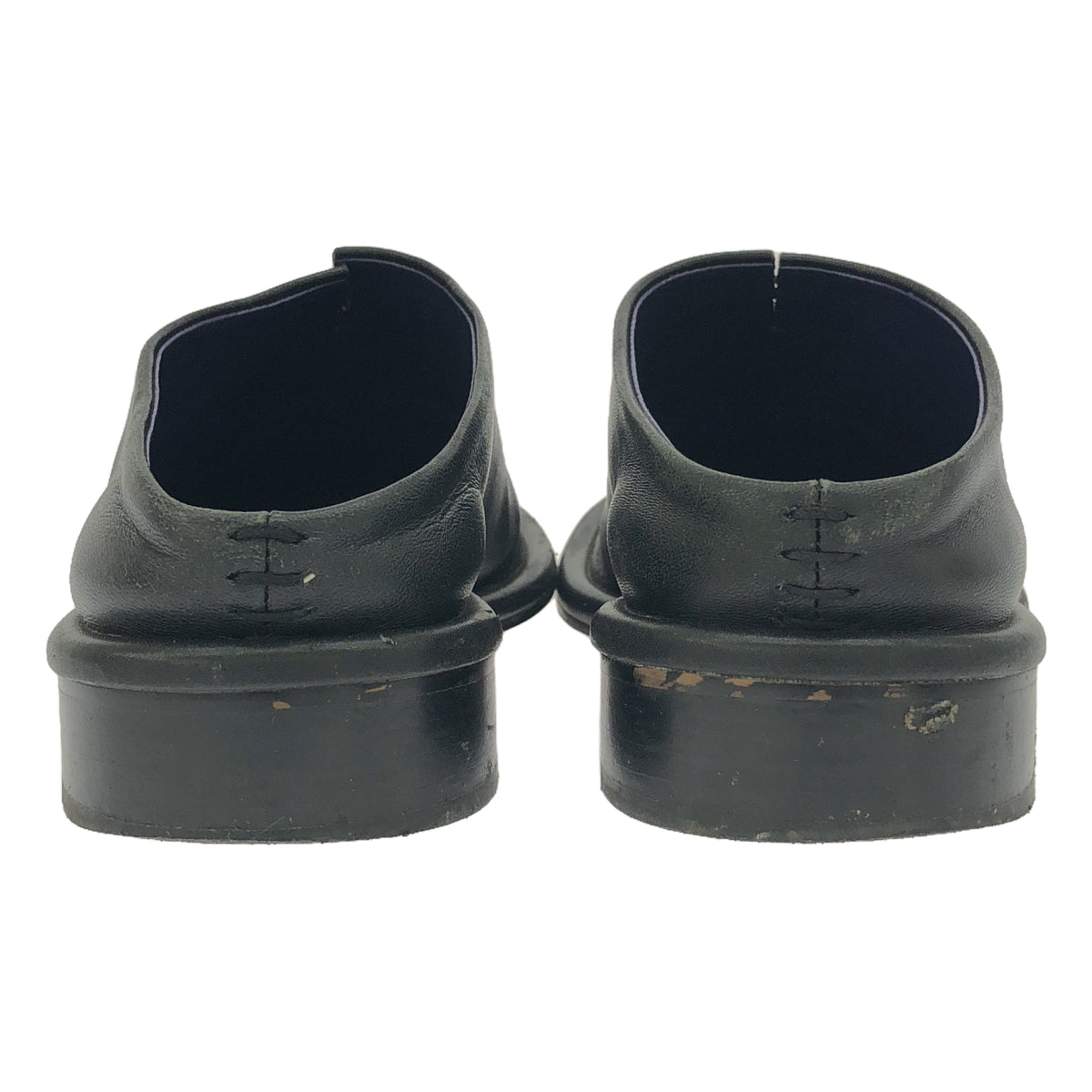 TODAYFUL | Slide Leather Shoes | Size 36 | Black | Women's