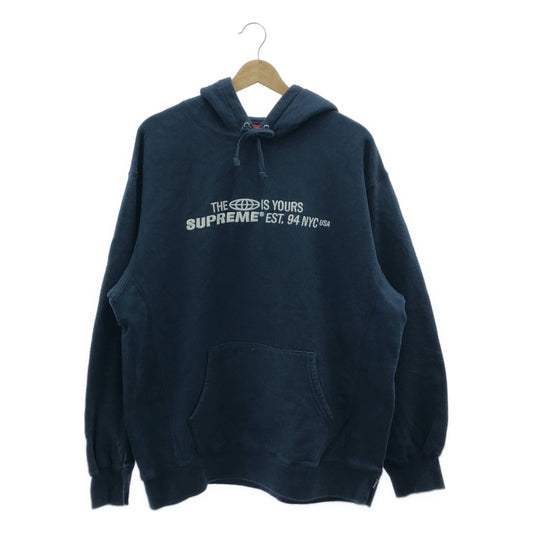 SUPREME | World Is Yours 連帽衛衣 | 標誌刺繡連帽衫 | L | 男款