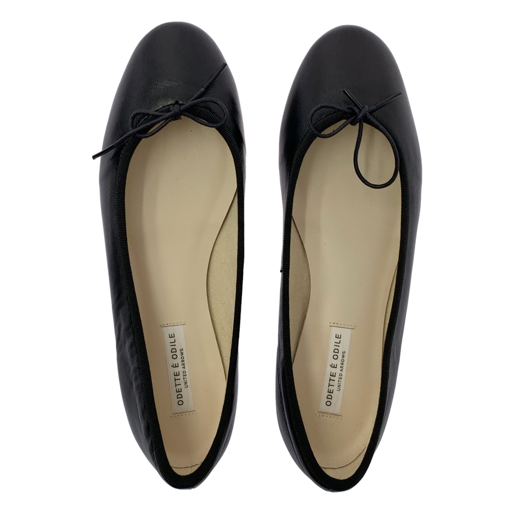 Odette e odile / 오데트 에 오딜 | 발레리나 플랫 가죽 리본 발레 신발 | 24 |