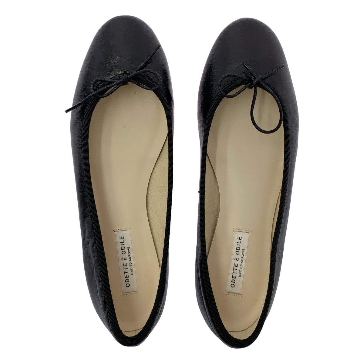 Odette e odile  / オデット エ オディール | バレリーナ フラット レザー リボン バレエシューズ | 24 | レディース