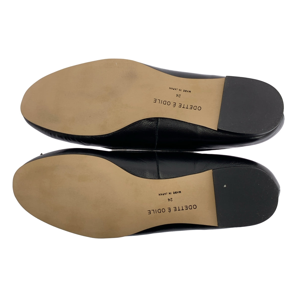 Odette e odile  / オデット エ オディール | バレリーナ フラット レザー リボン バレエシューズ | 24 | レディース