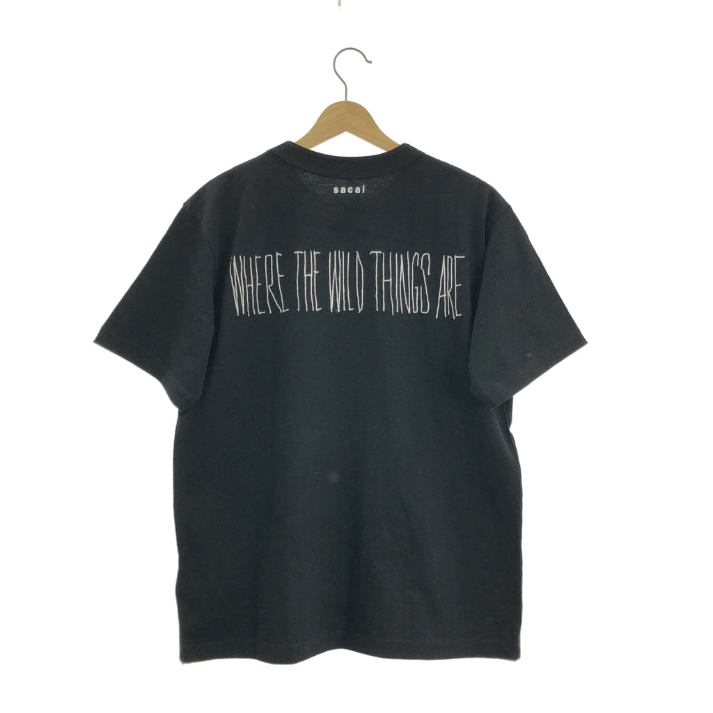 sacai | 2025 秋冬 | 野獸家園印花T卹 | 尺寸 2 | 男款