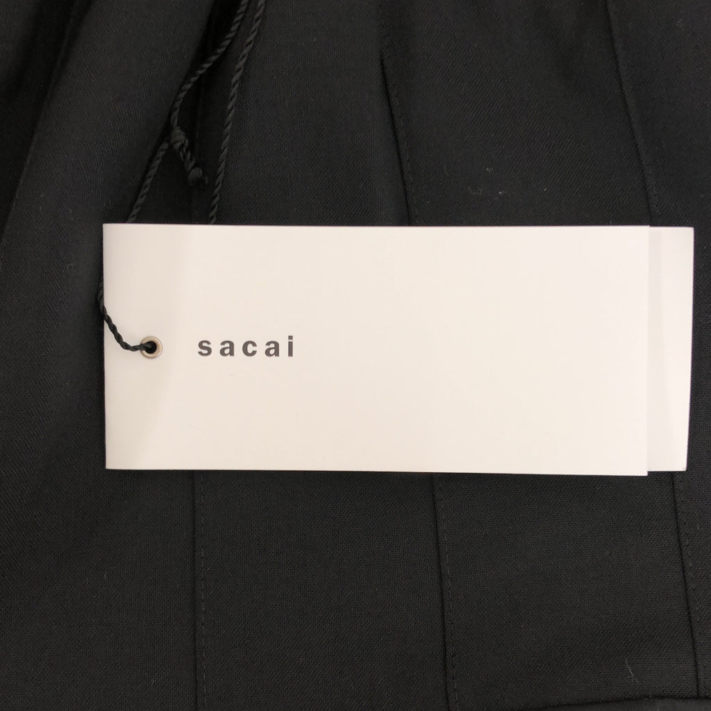 sacai / サカイ | 2024AW | Nylon Twill Skirt ナイロンツイル カーゴポケット プリーツスカート | 3 | レディース