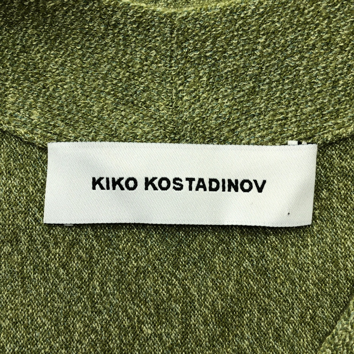 Kiko Kostadinov | 2025SS | OSTRO JUMPER 羊絨混紡內襯圓領針織衫 | 尺寸 46 | 男款